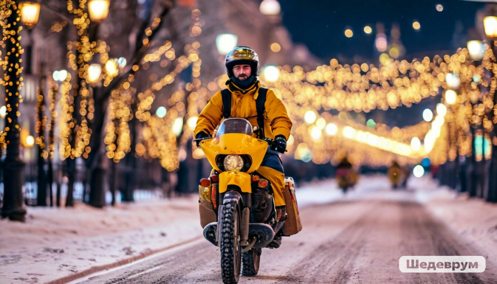 Работа курьером в свободные часы.