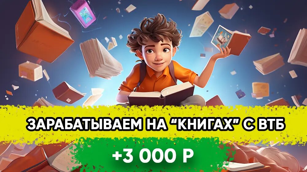 Как правильно зарабатывать кэшбэк в категории  Книги 
