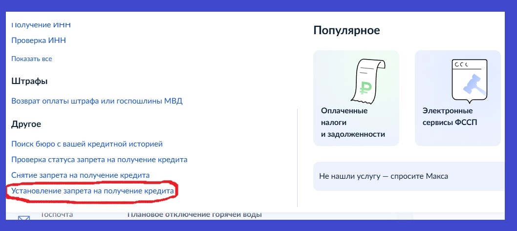 Установил  самозапрет на кредиты : Мошенники стали хитромудрыми, так что  береженого Госуслуги берегут 