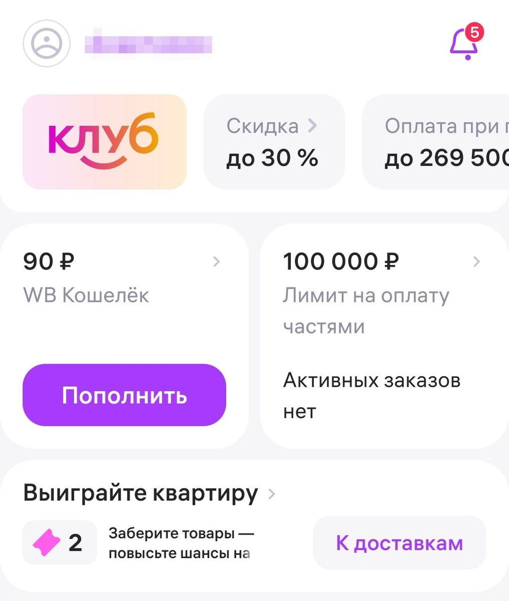 Получаем максимальный уровень Кошелька на WB: подробная инструкция