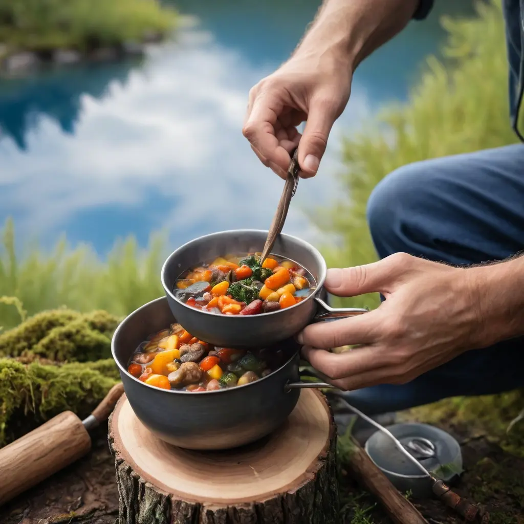 Советы по организации питания и подбору походной посуды в дикой природе