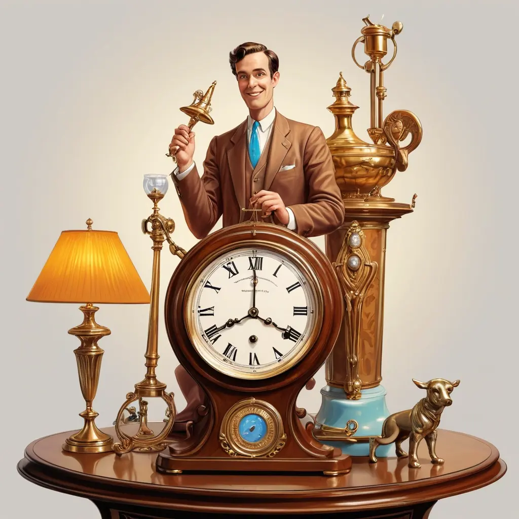 Поиск и реставрация старых вещей для дальнейшей продажи с наценкой