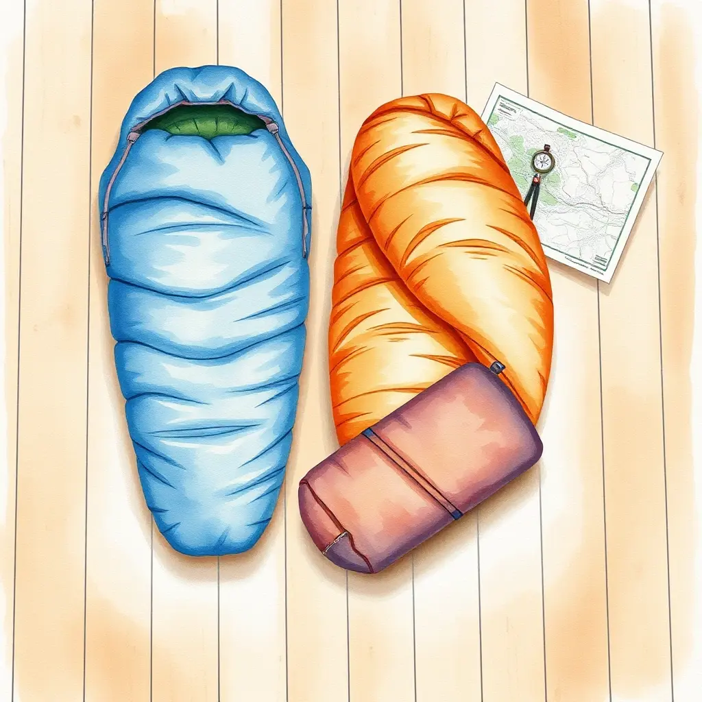 Выбор между конструкциями кокон и одеяло в зависимости от сложности туристического маршрута