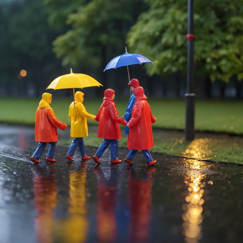 Как выбрать детский дождевик со светоотражающими элементами для безопасности