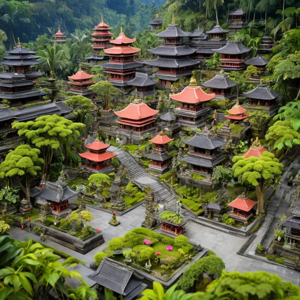 Особенности посещения храма Бесаких как главной святыни на склонах вулкана Агунг