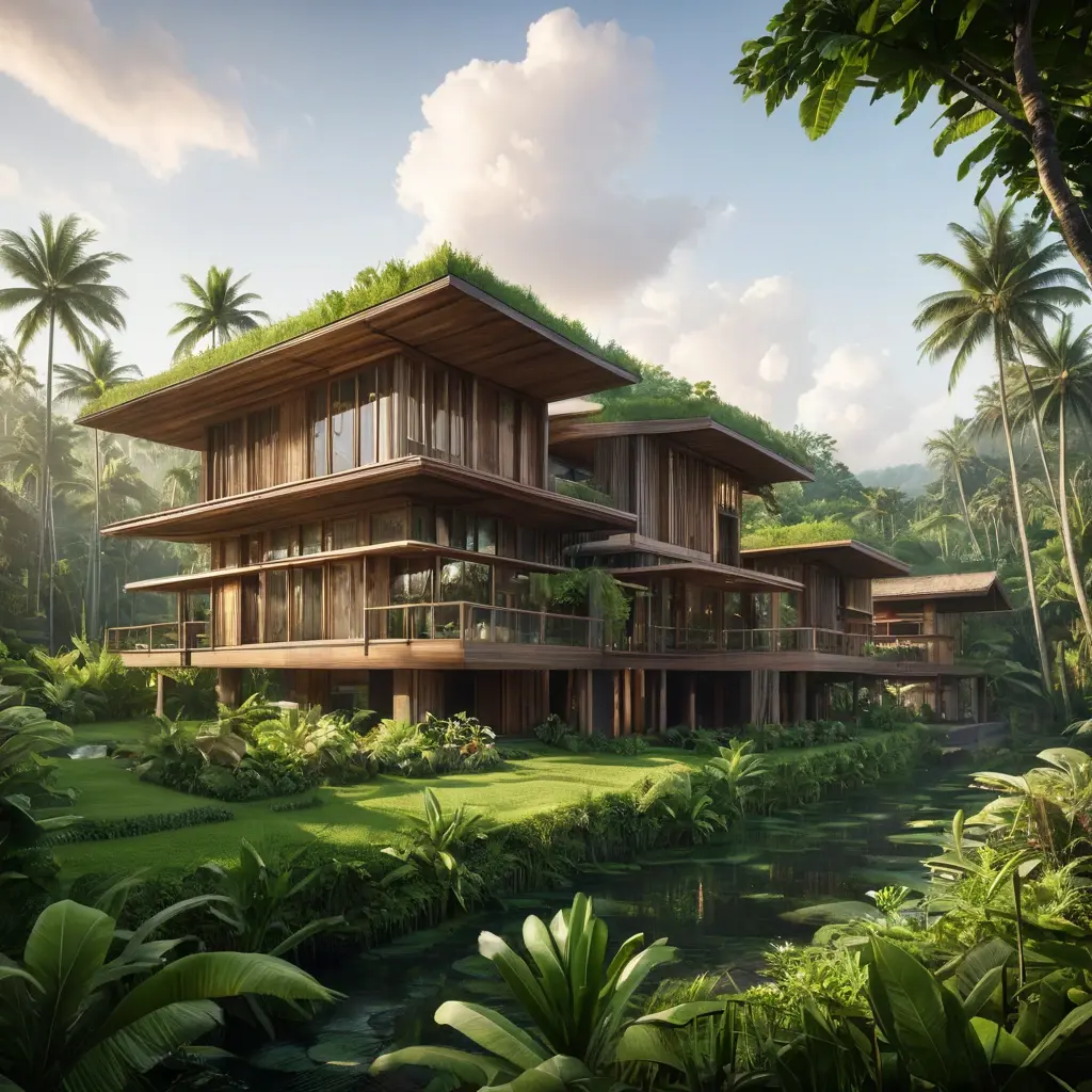 Связь комплекса PARQ Ubud с проектом русской деревни на Бали