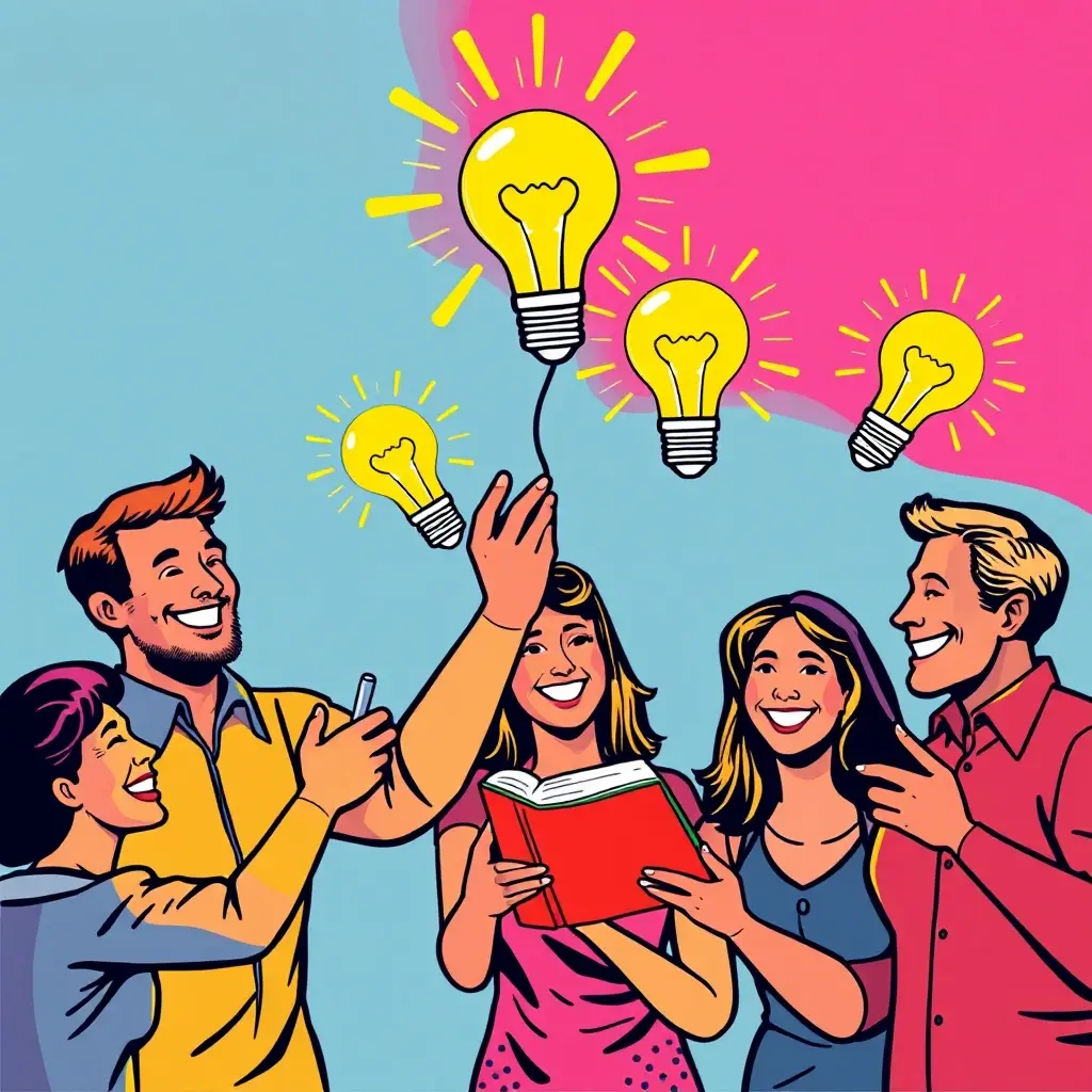 Преимущества совместного обучения и обмена полезными подборками с близкими