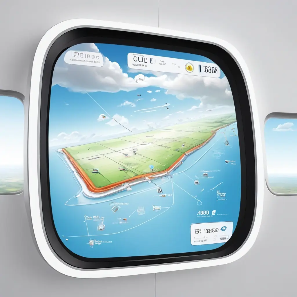 Технологические новинки для развлечения и работы на борту самолета