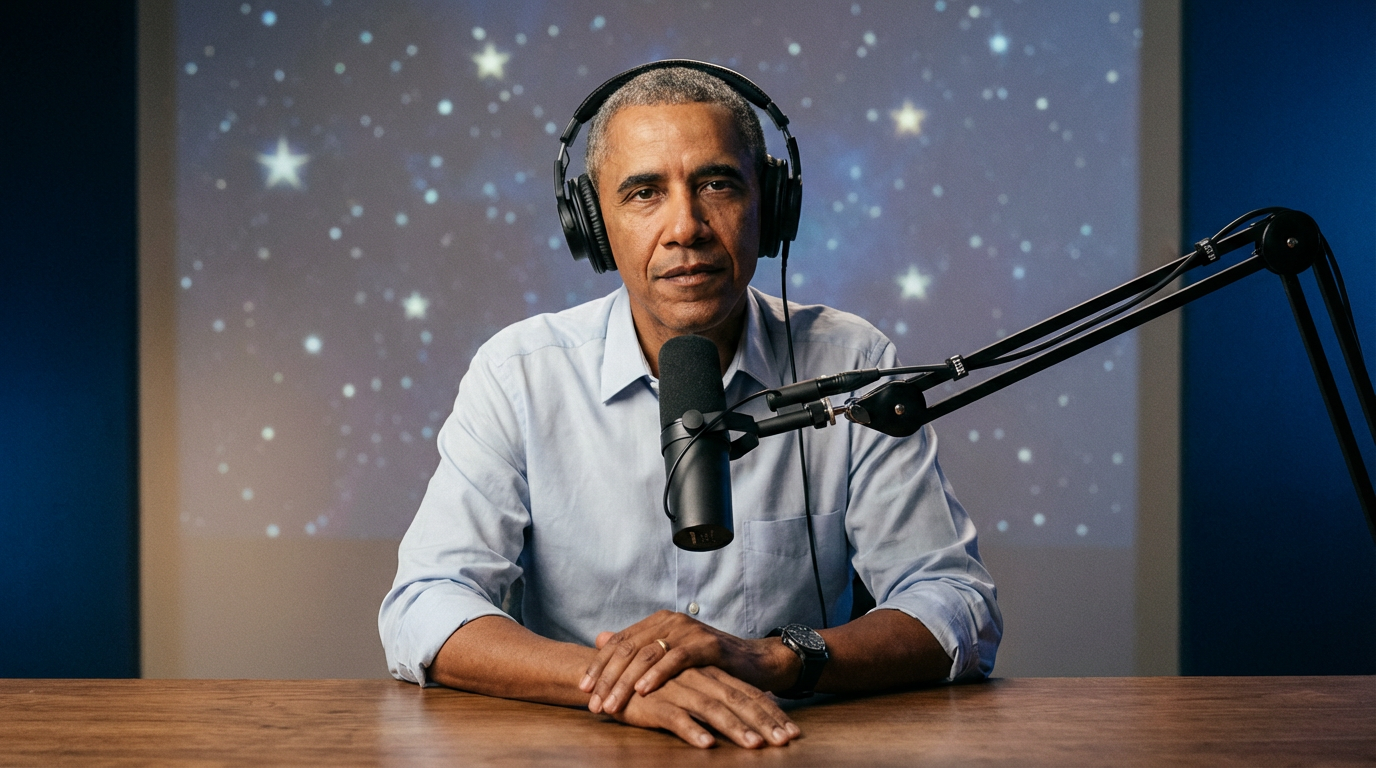 Барак Обама в подкасте No Lie обсуждает внеземную жизнь