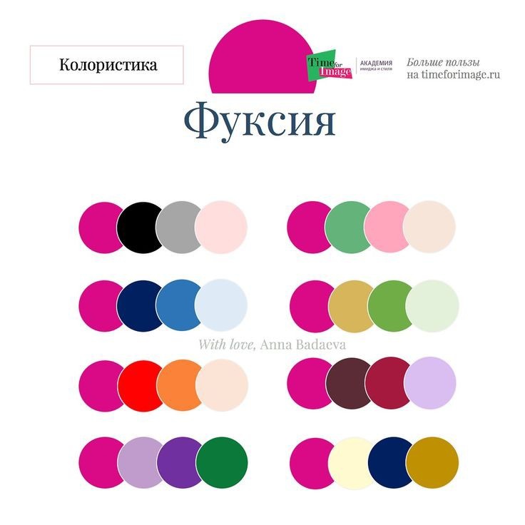 Вязание и одежда в цвете фуксии, сочетание, образы.