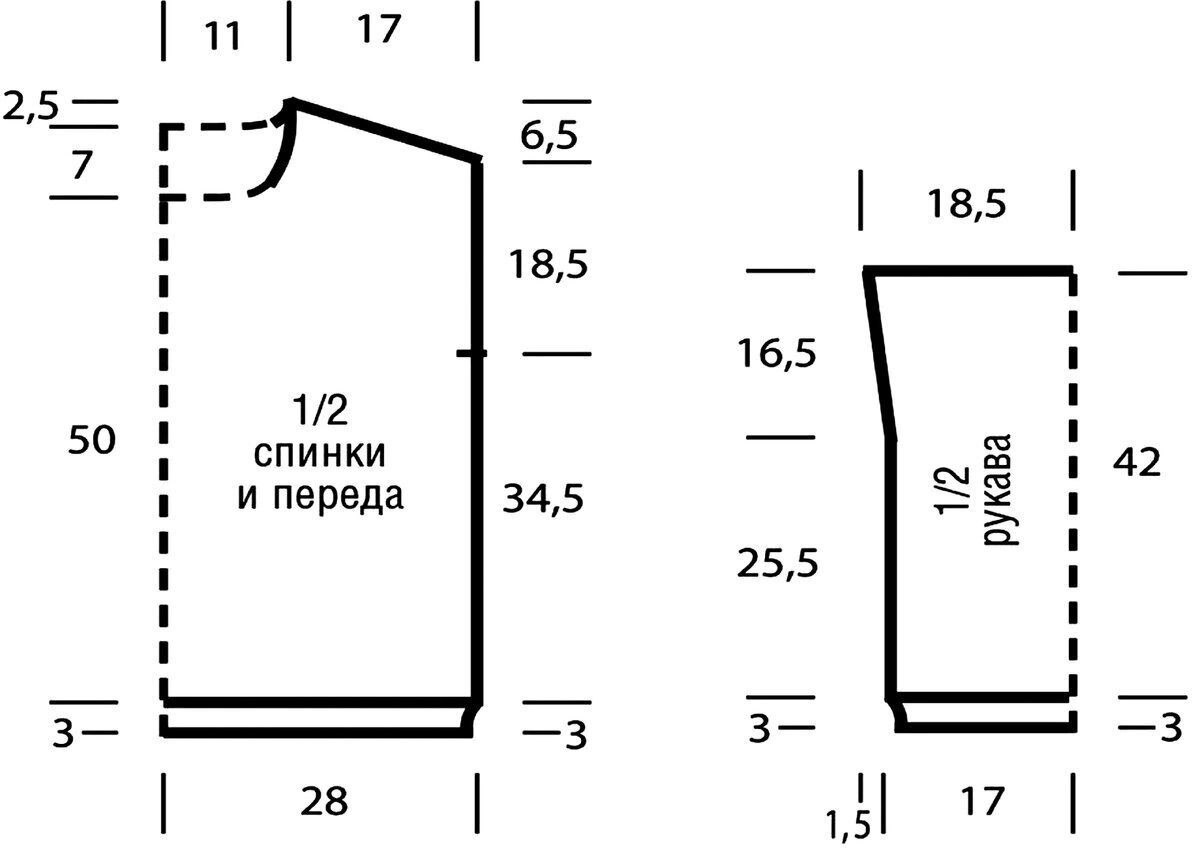 Несложные джемпера, изюминка которых в простоте. Идеи, узоры и описания прилагаются