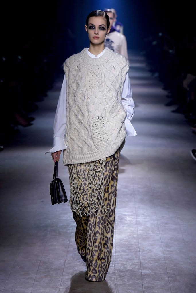 Вязание от Dries Van Noten, модели для вдохновения.