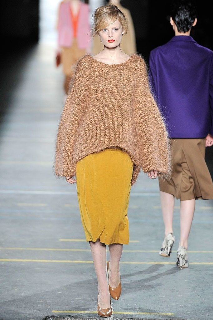 Вязание от Dries Van Noten, модели для вдохновения.