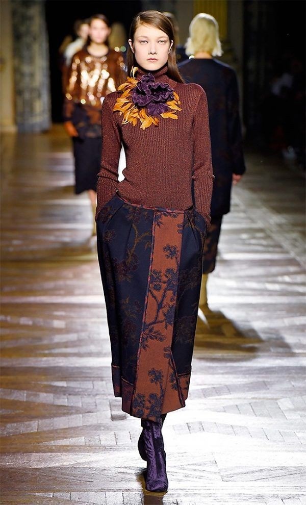 Вязание от Dries Van Noten, модели для вдохновения.