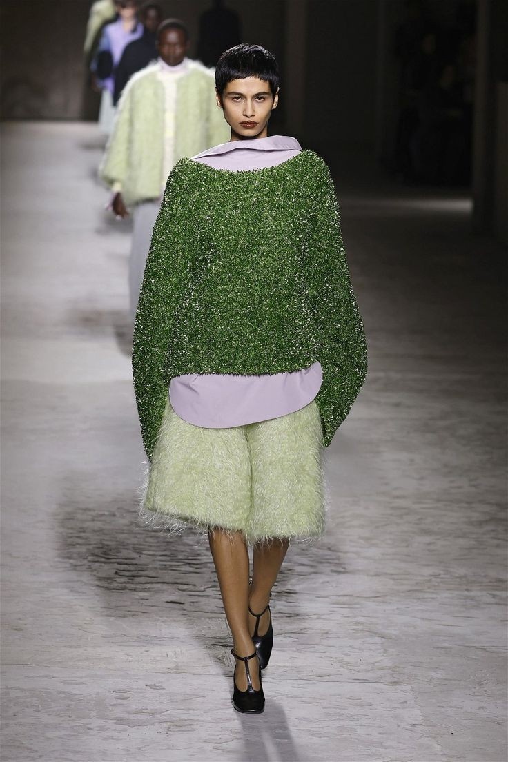 Вязание от Dries Van Noten, модели для вдохновения.