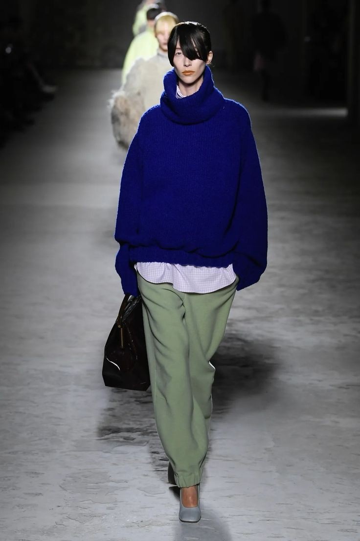 Вязание от Dries Van Noten, модели для вдохновения.