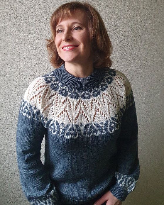 Жаккард спицами, подборка со схемами.