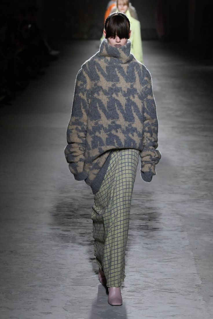 Вязание от Dries Van Noten, модели для вдохновения.