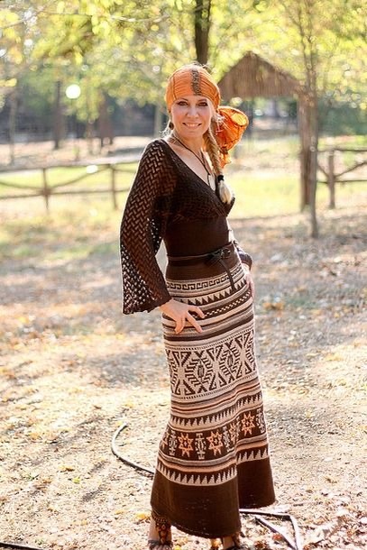 Вязаные крючком юбки, подборка, схемы