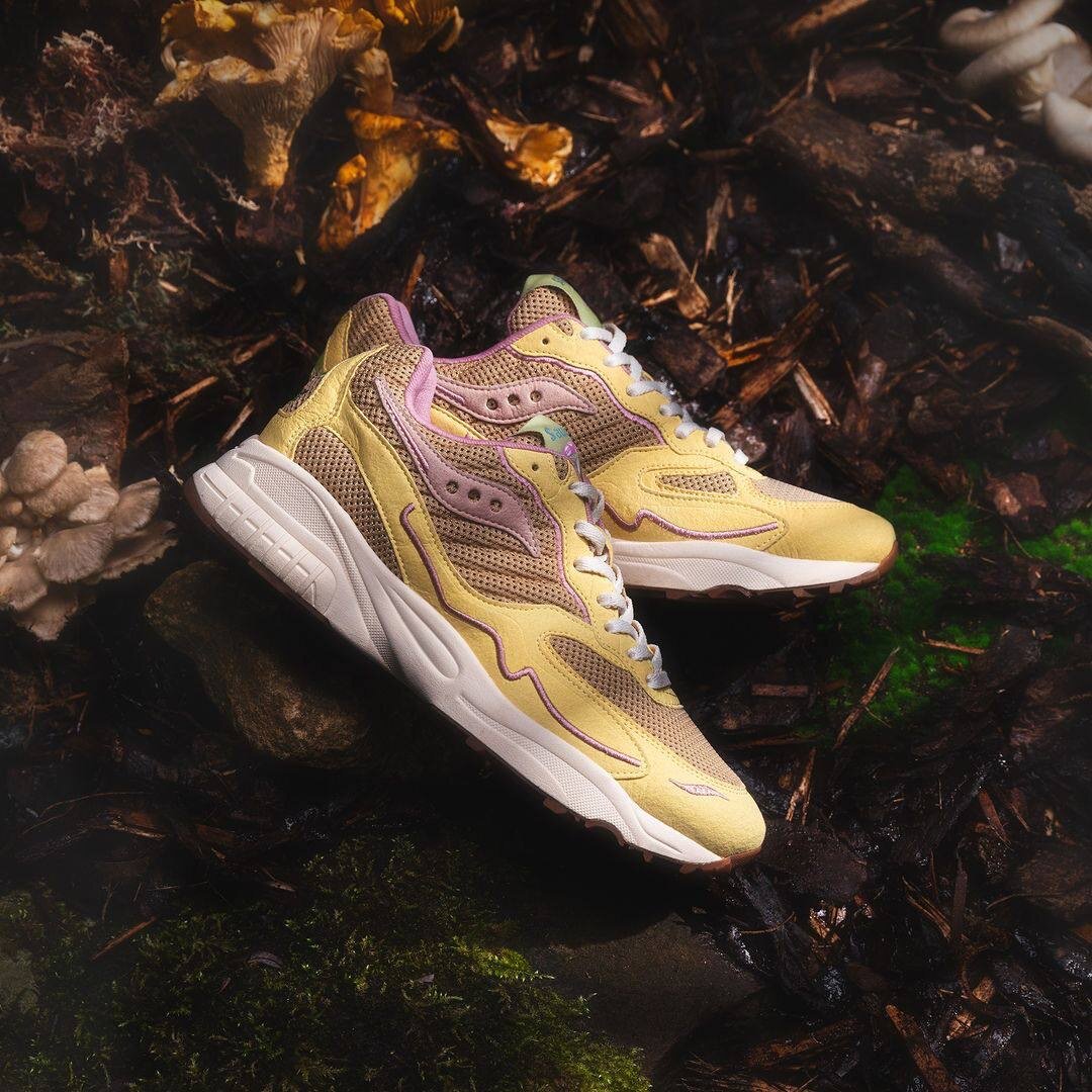 Кроссовки из грибов от Saucony Originals