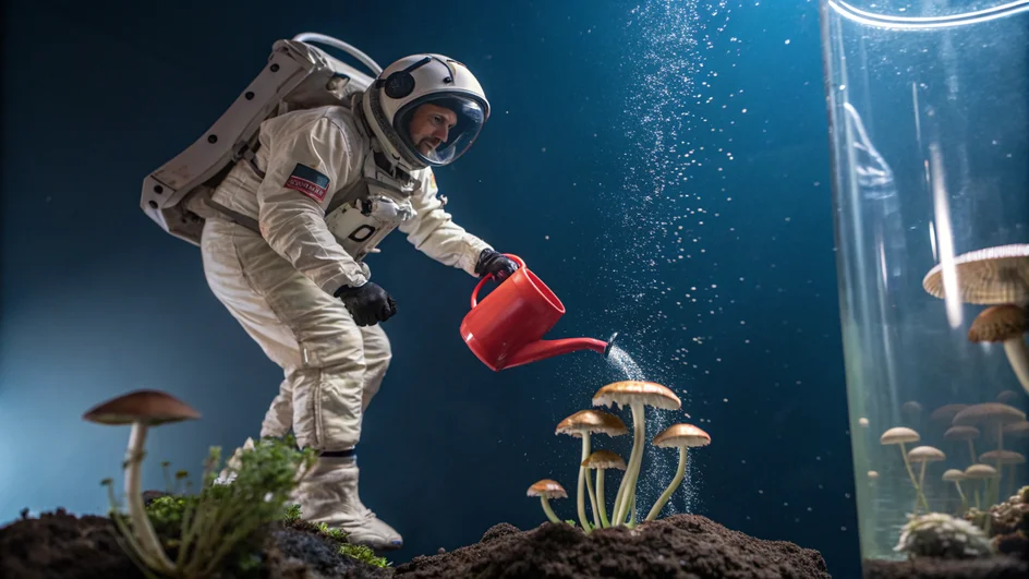 Mission MushVroom — первый урожай грибов в космосе