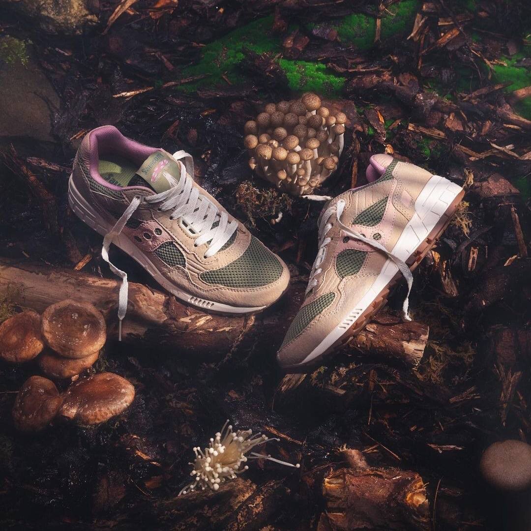 Кроссовки из грибов от Saucony Originals